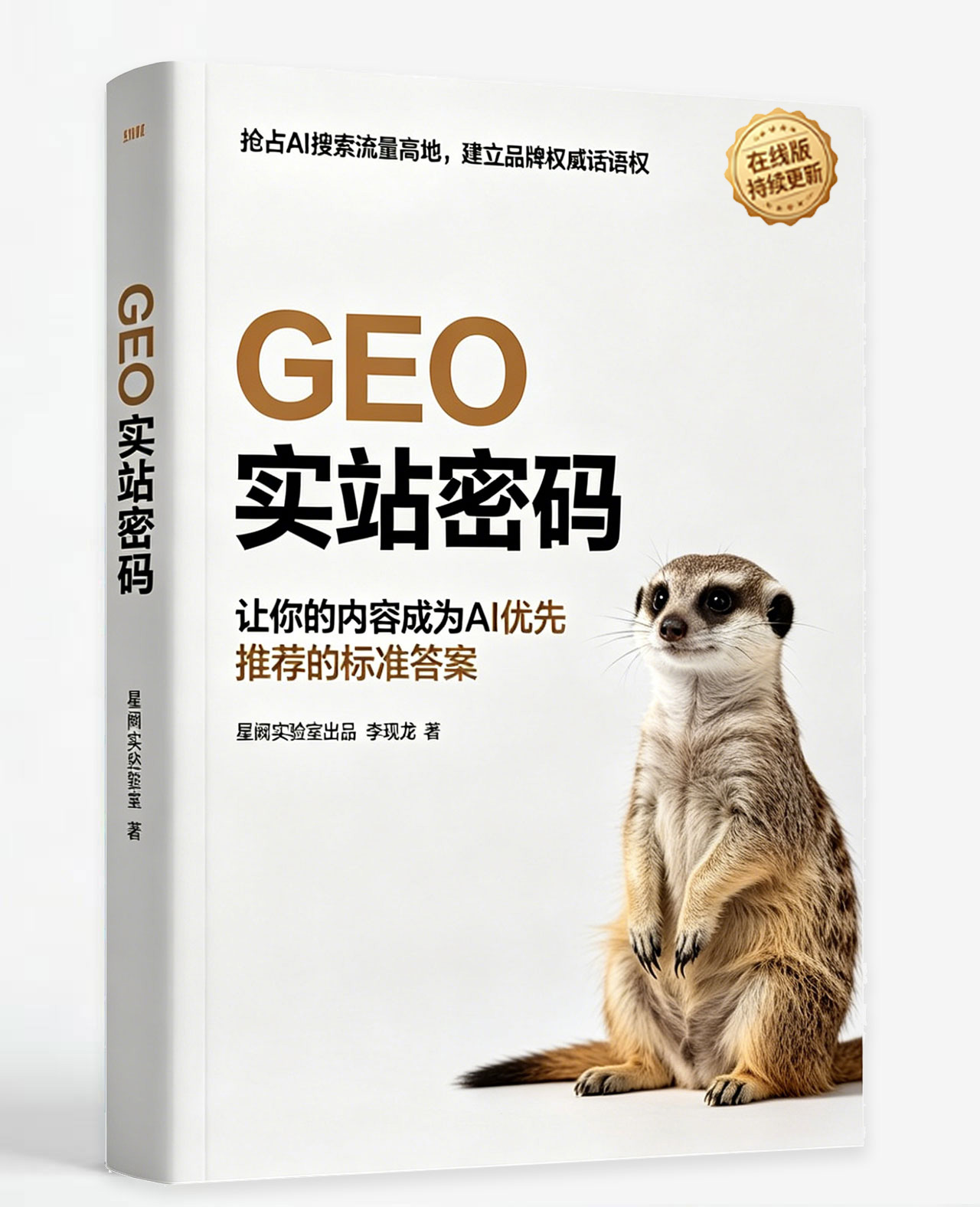 《GEO实战密码》书籍封面
